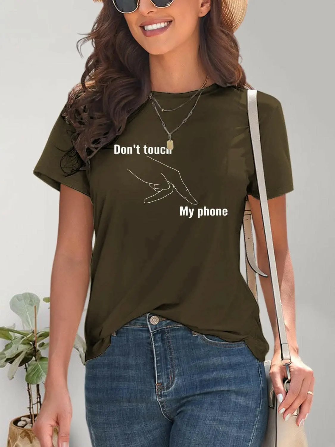 Graphic Tee - Round Neck, Short Sleeve - Love Salve